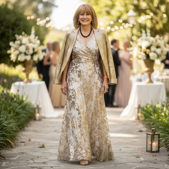 Lafayette 148 New York Gold linen designer Blazer size 10 - Picture 4 of 11